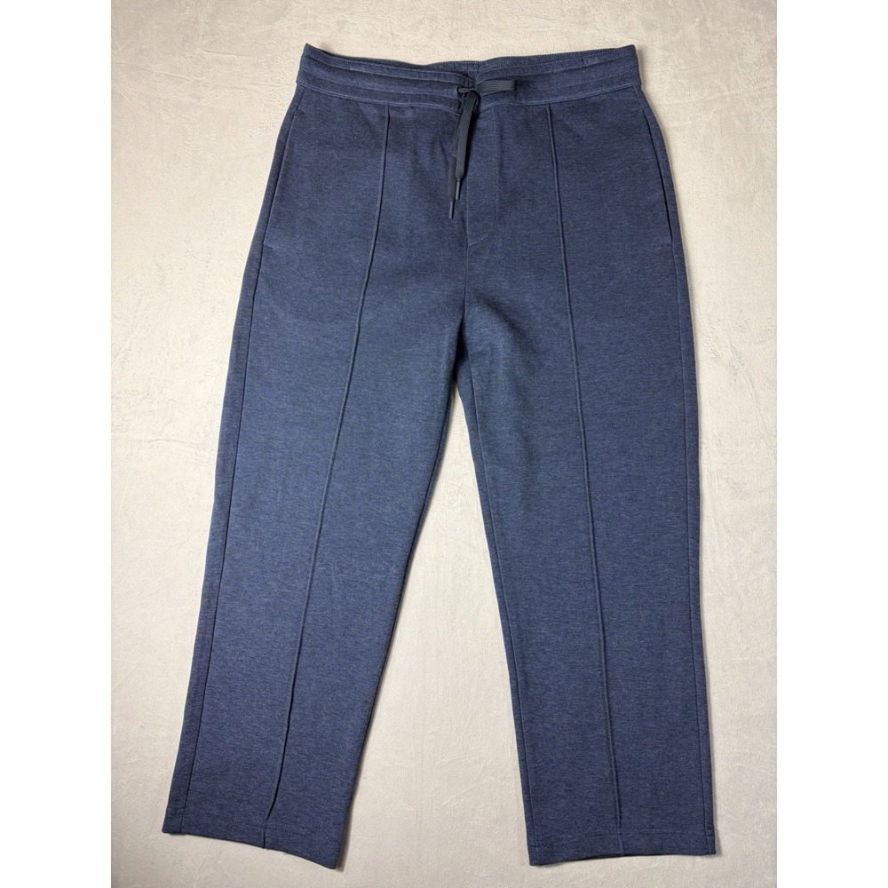 Lands End Sweats Pants Womens‎ Navy Blue Medium 32/34